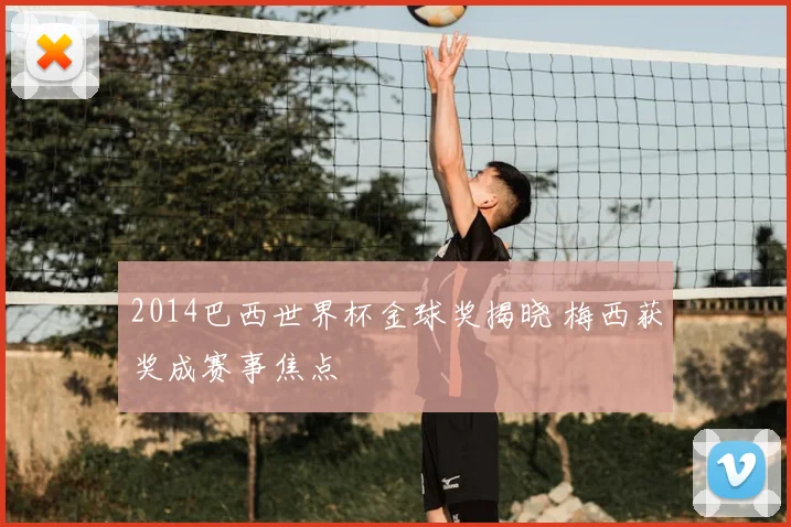 2014巴西世界杯金球奖揭晓 梅西获奖成赛事焦点